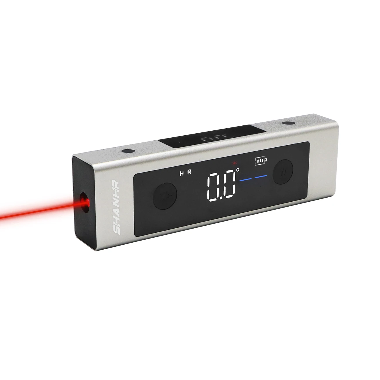 SHANHR 2-in-1 Laser-Nivelliergerät mit Lineal, Typ-C, Doppellaser-Winkelmesser, digitaler Neigungsmesser, Messwerkzeug, Winkelmesser – Detail 9