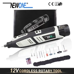 12V Lithium-Ion Cordless Rotary Tool Kit Electric Mini Drill with Six Speed Adjustment portable Dremel Rotary Tool Fit on B*sch