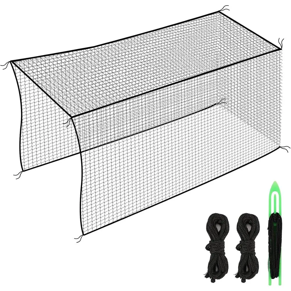 

Сетка для бейсбольных тренировочных клеток различных размеров (только сетка/защитный экран), бейсбольные тренировочные клетки/защитные сетки для двора, сверхпрочная сетка для отработки ударов или...