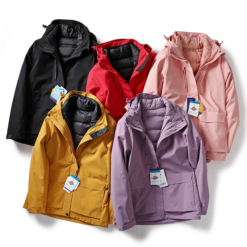 

Куртка-трансформер 3-в-1: утепленная, ветрозащитная, водонепроницаемая, с капюшоном, на флисовой подкладке, теплая верхняя одежда для активного отдыха