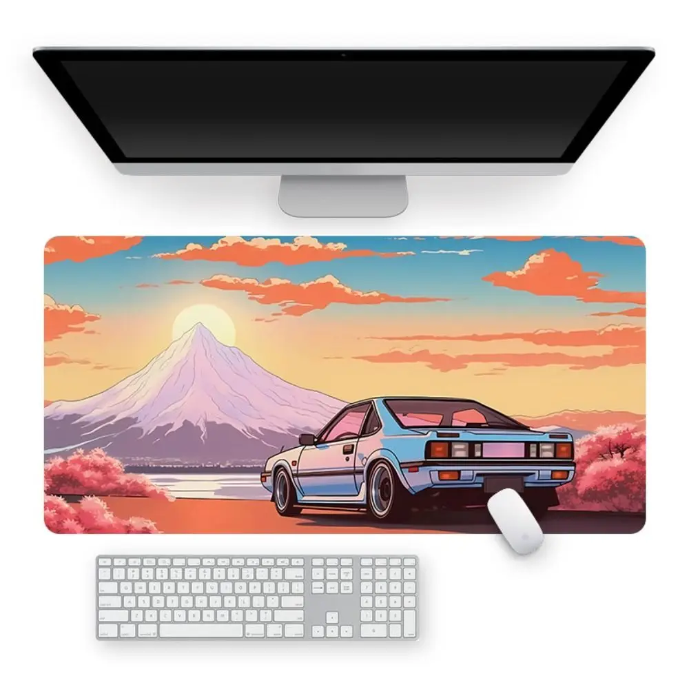 Large Size Keyboard Mats Stitched Edge English Shortcut Keys Shortcut Mouse Pad EXCO Office Smooth Gaming Mouse Pad