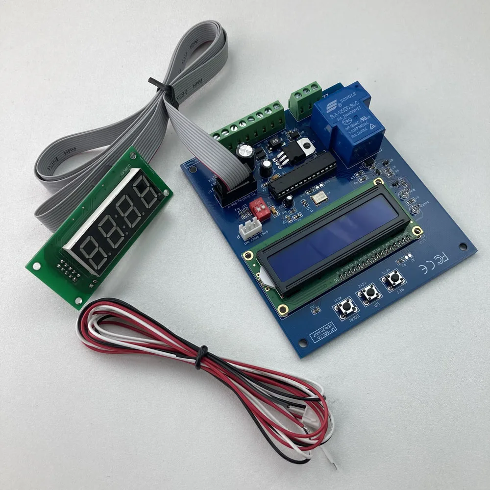 Enhanced version WF-501LCDH coin operated time control device,Big power relay output timer controller for coin acceptor
