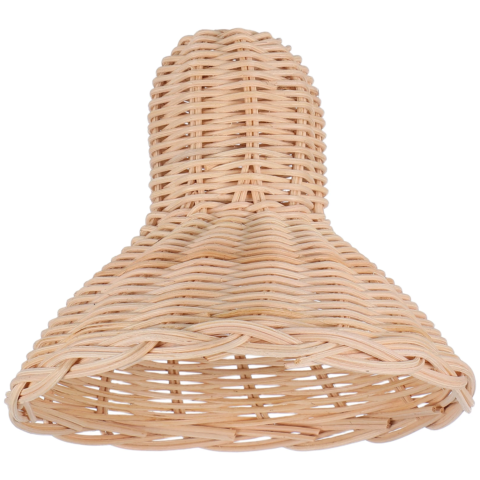 Paralume per lampada a sospensione in rattan intrecciato a mano, lampada a sospensione, fattoria, camera da letto vintage, caffè, paralumi in vimini, tavolo da soffitto Boho
