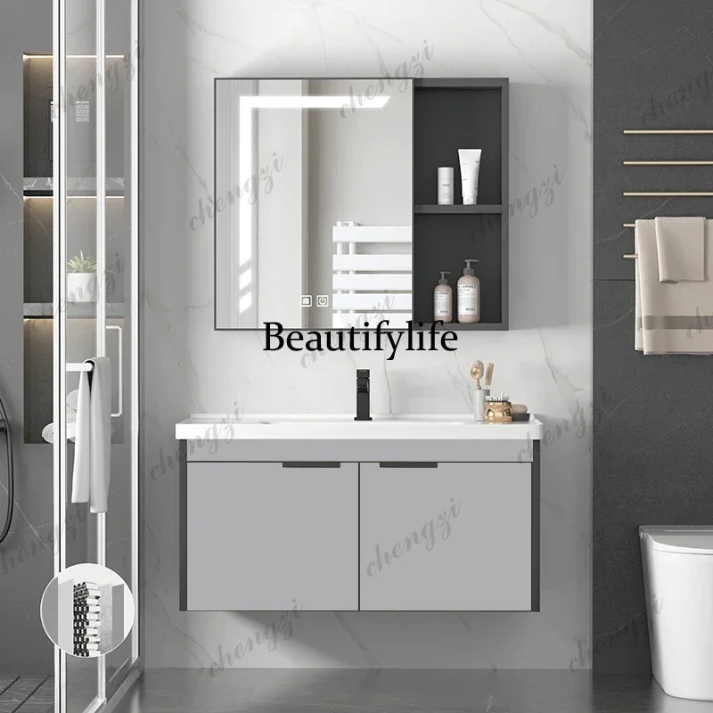 F182 Shelf Bathroom Cabinet Nordic Luxury Display Storage Bathroom Cabinet Space Saving Armoire De Rangement Furnitur