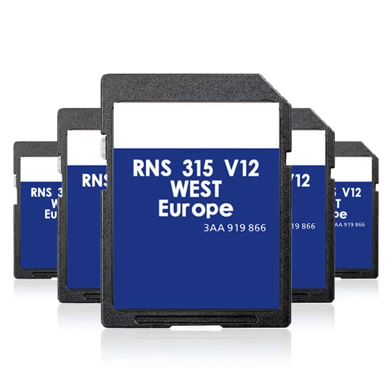 Latest RNS315 V12 West Europe Not for RNS310 2020/2021 100% Working AZ V12 Navigation SD Card