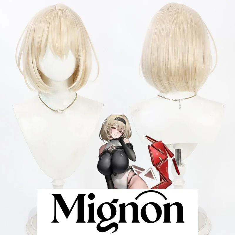 

Goddess of Victory: NIKKE Red Hood cosplay wig bob cut silicone scalp Halloween gift