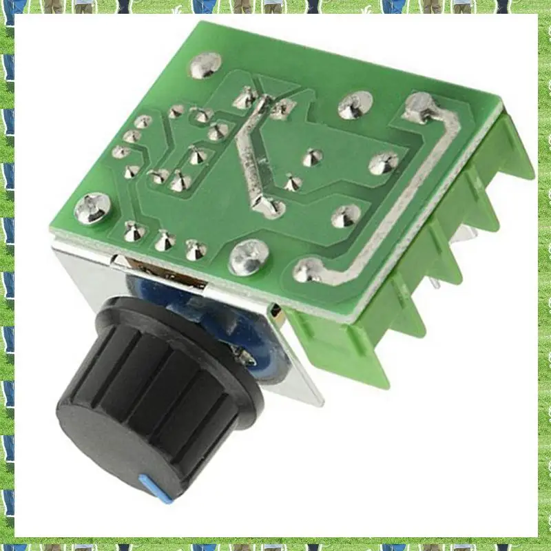 

FTS 7 PCS 25A AC 220V 2000W SCR High Power Electronic Voltage Regulator Module Adjustable Motor Speed Controller Regulation