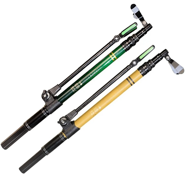 2 Meters Ultra-short Carbon Bracket, Portable Ultra-light and Ultra-hard Fishing Rod, 34 Cm Four-positioning Bracket