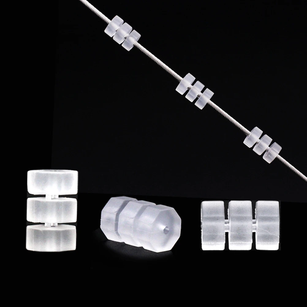 

60pcs Bike Cable Brake Line Silicone Ring Protector for Bicycle Frame Durable Brake Line Octagonal