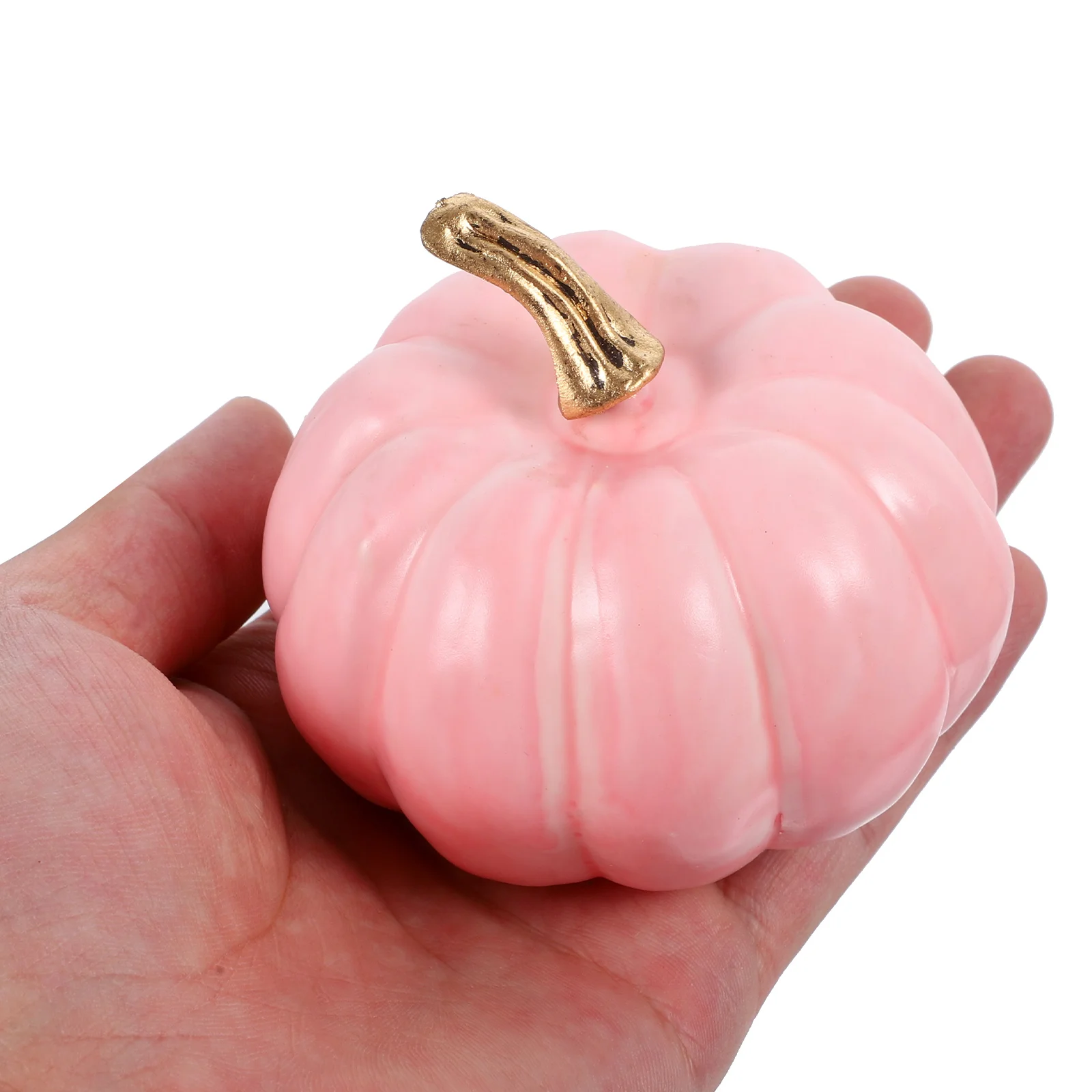 10 Pcs Halloween Pumpkin Decoration Props 10pcs/pack (pink) Foams Pumpkins Model for Ornament