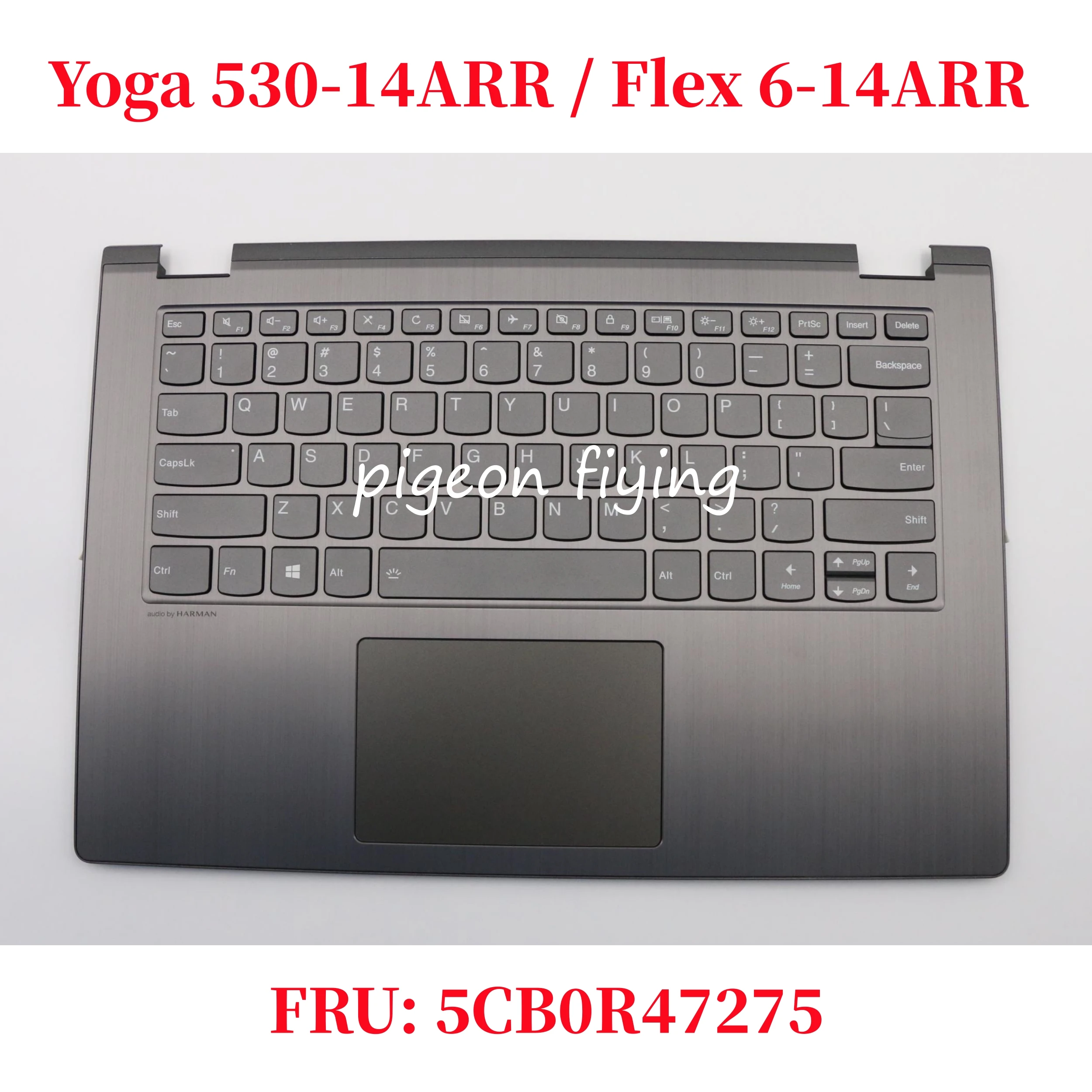 For Lenovo ideapad Yoga 530-14ARR / Flex 6-14ARR  Notebook Computer Keyboard FRU: 5CB0R47275