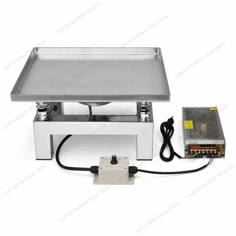 35x35cm Concrete Vibrating Table Stainless Steel Mini Vibration Test Bench for Lab Construction Cement Testing