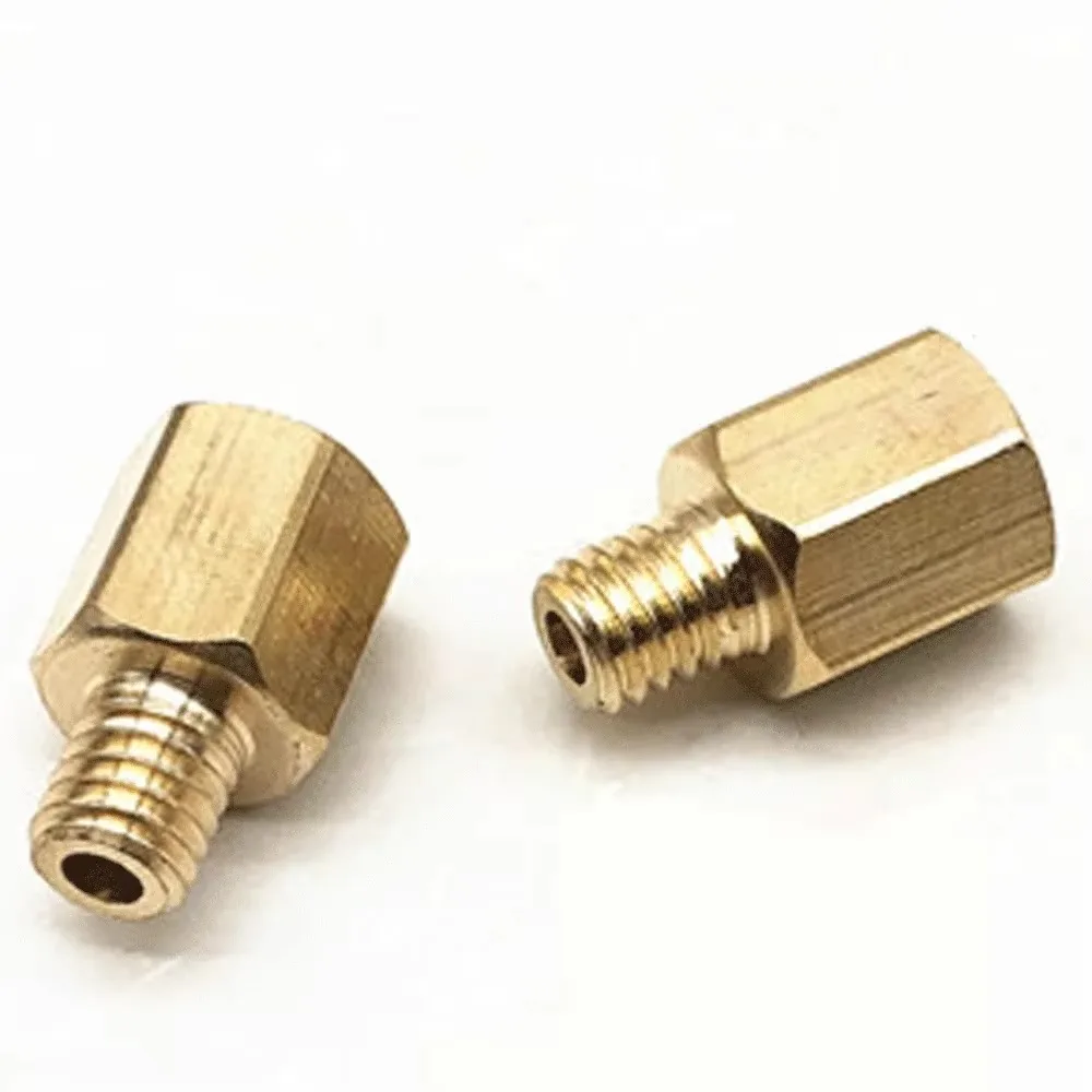 M6 M8 M10 1/8 "1/4" BSP kobiecy męski do mosiężnej rury prostoliniowy złączka złączka kompresyjnego oleju smarowego