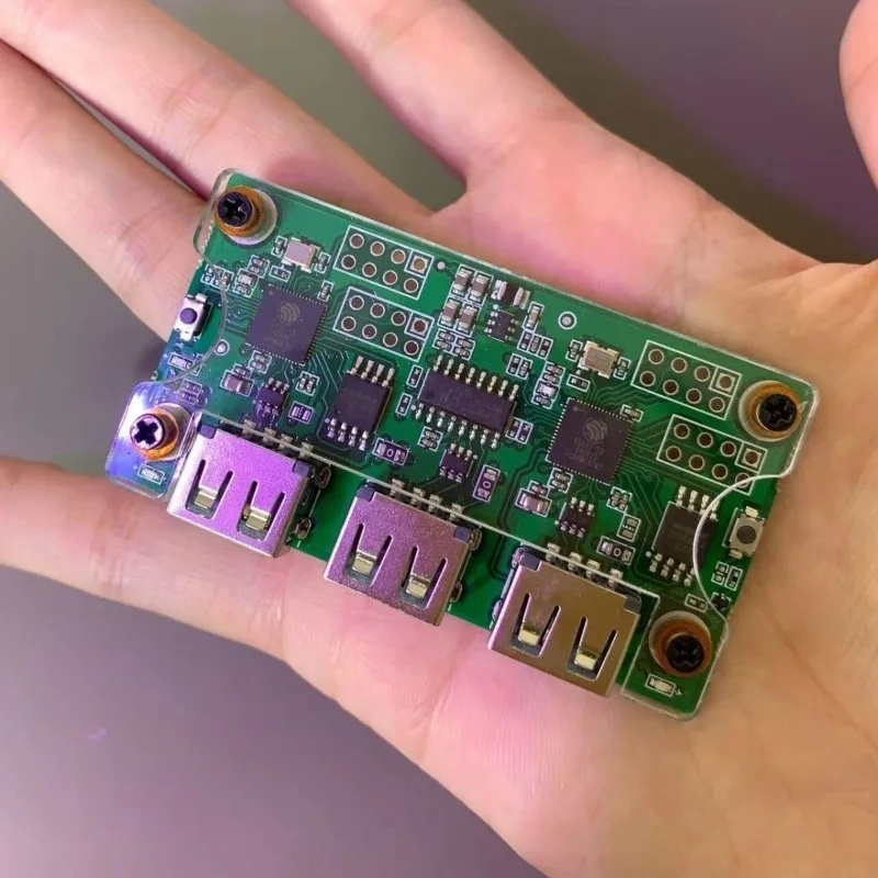 Box ESP32kmbox development board box S3x2 package debugging, development board cap75t