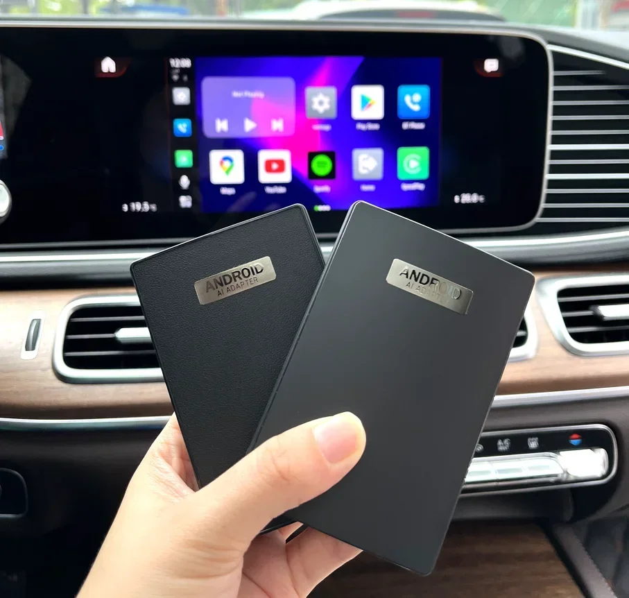 Smart s21e picasou ai box android Mini Octa Core 4G+64G Wireless Android Auto Carplay Box Built-in GPS, and YouTube Netflix