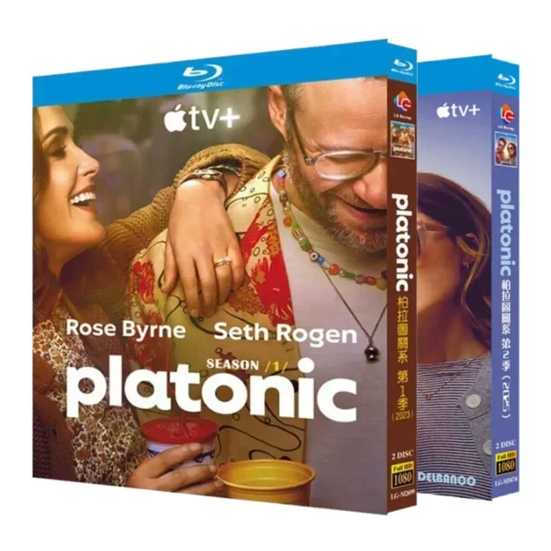 

BD Blu-ray Disc Plato Relations Seasons 1-2 US TV Series 1080 CD Box
