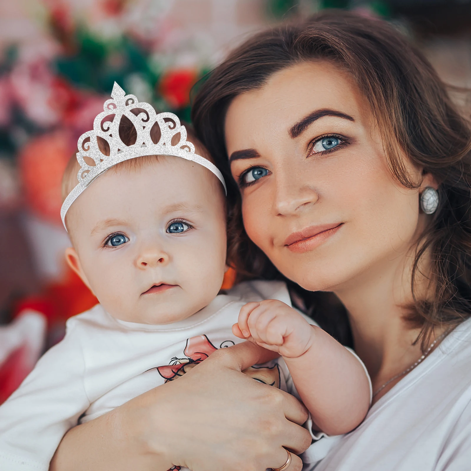 

4pcs Headb Rhinestone Headdress Baby Girls Hair Accessory Shining Star Girls Costume Headdress Party Daily Life Hair Tool