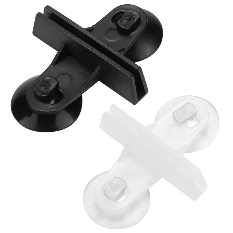 40 Pcs Divider Aquarium Suction Cup Holders For Fish Tanks Glass Cover Separating Divider Support Clip Bracket