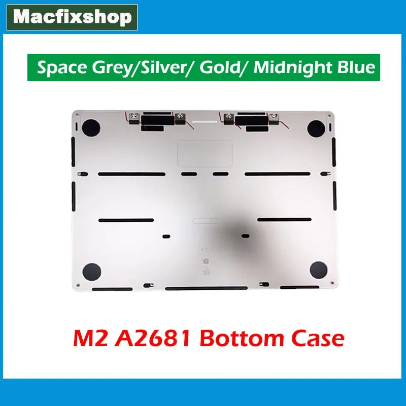 

Новый нижний корпус для ноутбука 2022 для Macbook Air 13,6 дюйма M2 A2681 D, нижняя крышка аккумулятора, задняя крышка, серый, серебристый, золотой, полночный синий