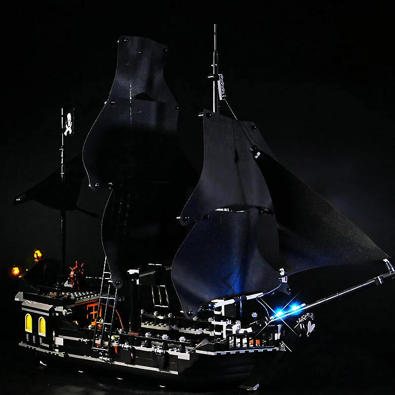 Diy LED Light Kit For LEGO 4184 The Black Pearl (Only LED Light,Without Blocks Model )