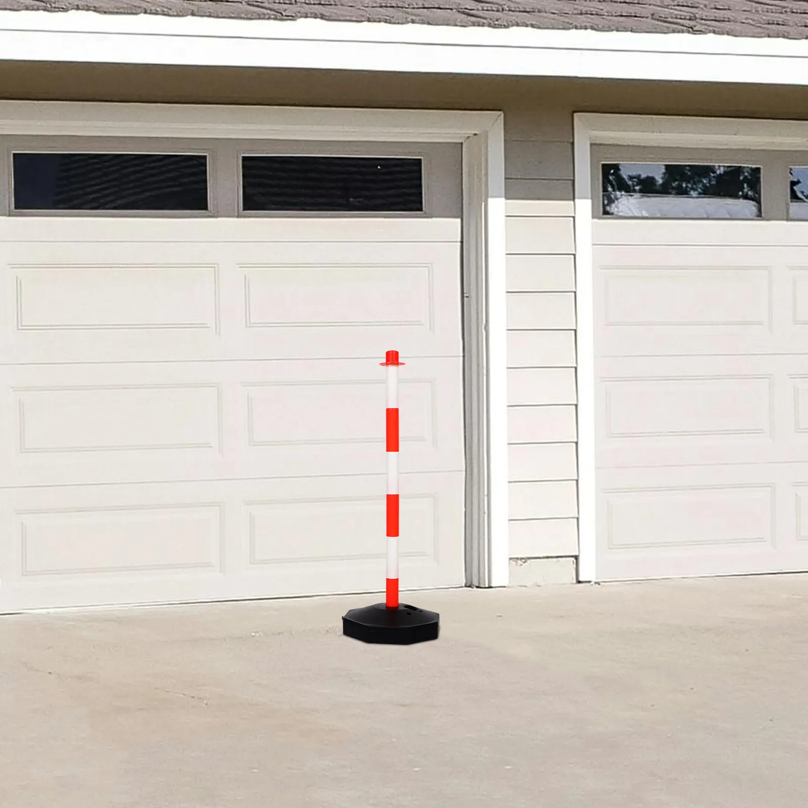 

Delineator Post Water Refillable Base High Visibility Safety Barrier Parking Traffic Warning Column Driveway Guard