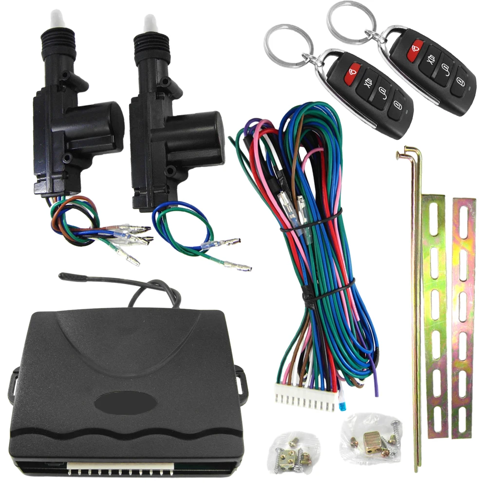 24V Car Central Door Locking System Anti-Theft Keyless Entry Remote Control Kit Universal Exterior Accessories for Truck