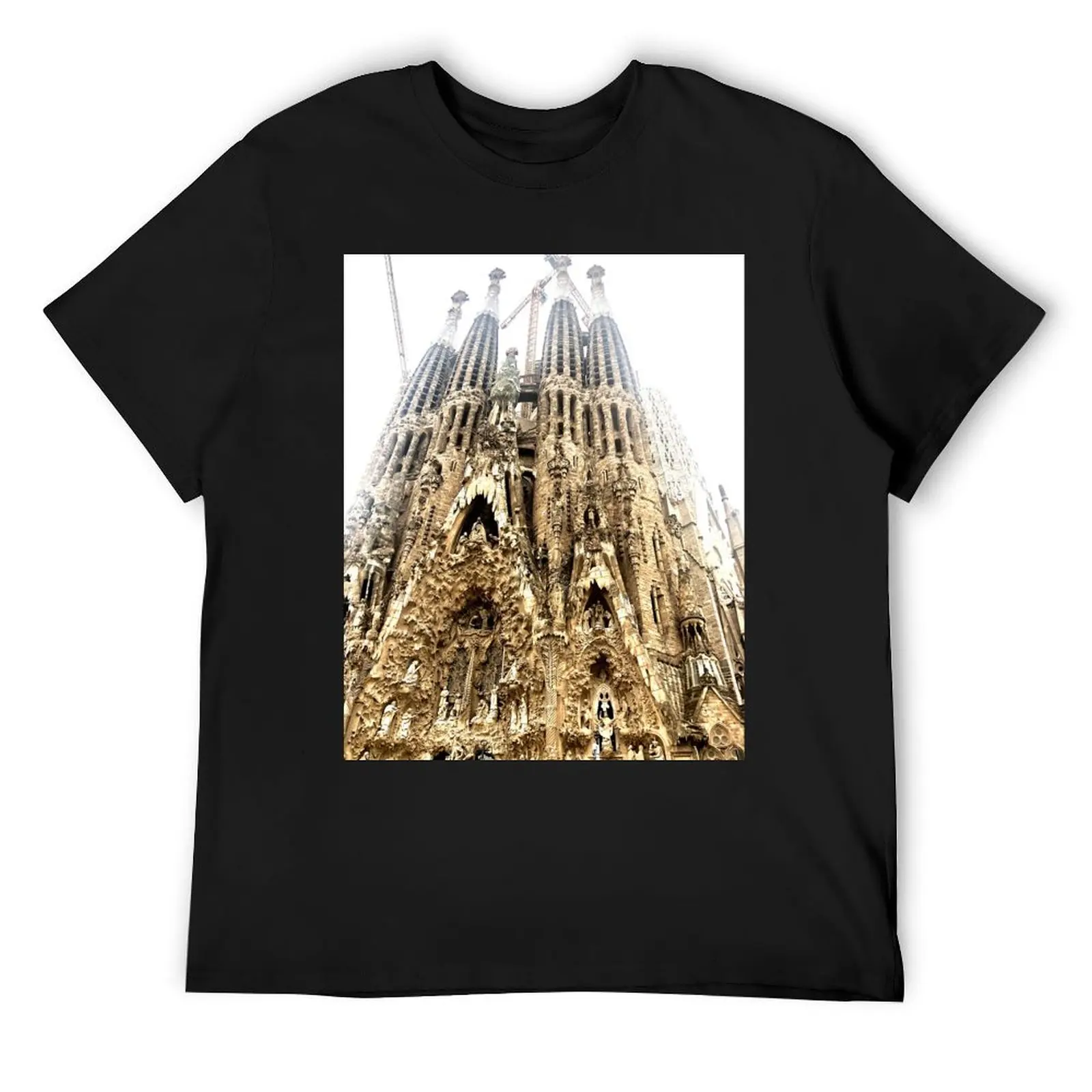 Sagrada Familia Spain T-Shirt basketball graphic tees heavyweights graphic t shirts T-shirt men