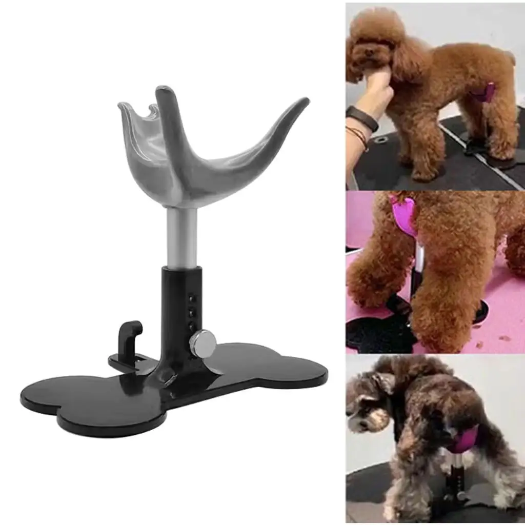 Dog Grooming Assisted Support Standing Bracket Adjustable Pet Grooming Articles Small Bench Beautician Auxiliary Fixed Dog Seat view 3