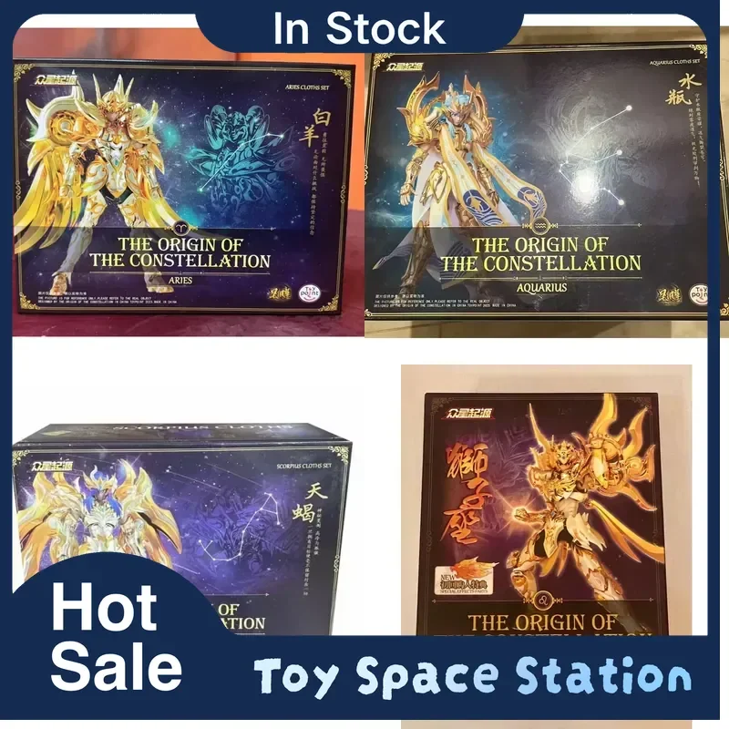 Toypoint Origin of All Stars TP Star Edition Golden Twelve Constellations Alloy Action Figurine Collection Statue Desk