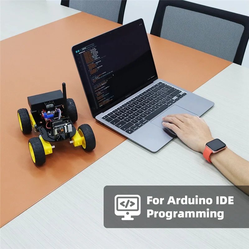 4WD الذكية سيارة روبوت ESP32 كاميرا واي فاي أتمتة عدة لاردوينو برمجة ESP روبوت مع هوائي التعلم الترميز عدة