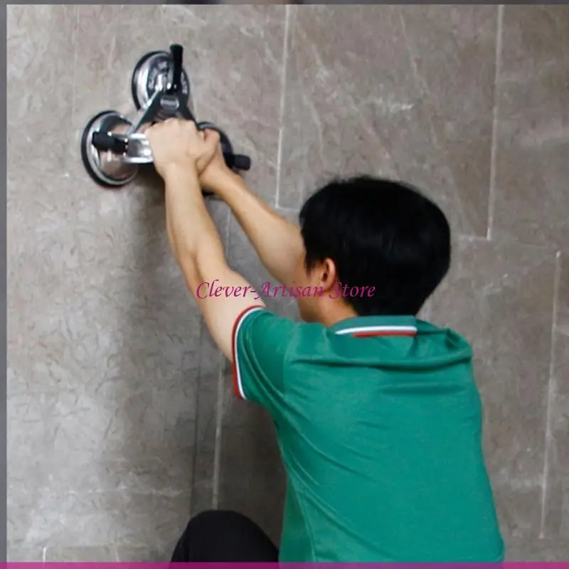 E06B Suction Cups Tile Glass Stone Lifter For Pulling And Aligning Flat Surfaces