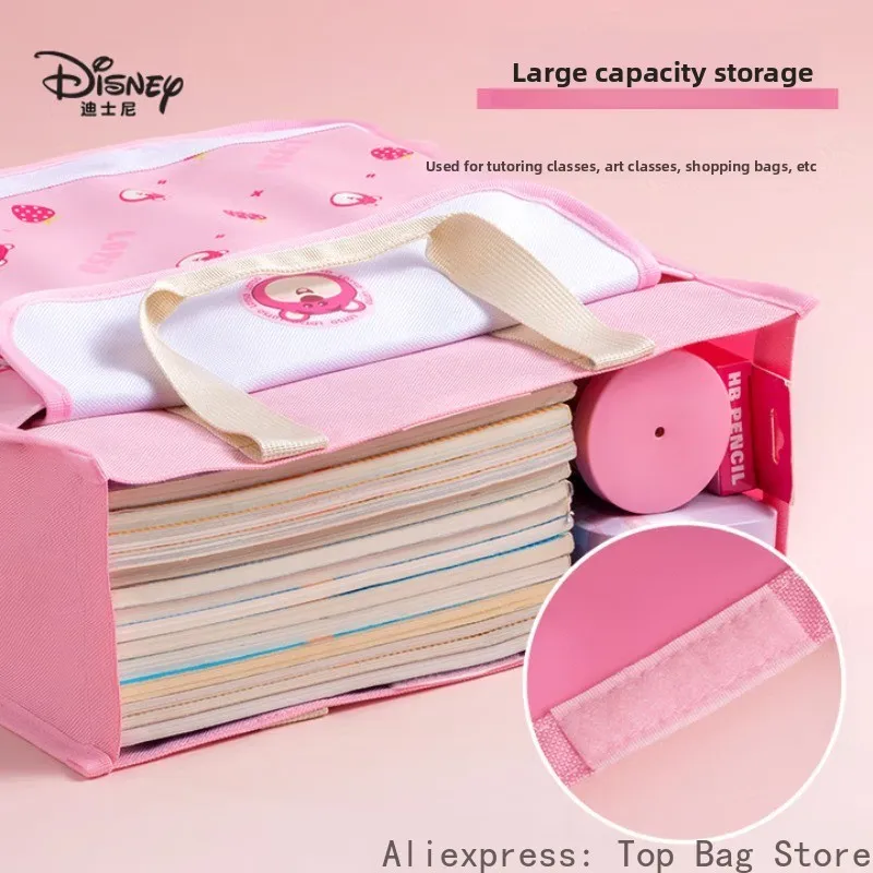 Disney Luxury Purse Handbag Kids Large Capacity Shoulder Bag with Lotso Zootopia Frozen Patterns for School Tutoring