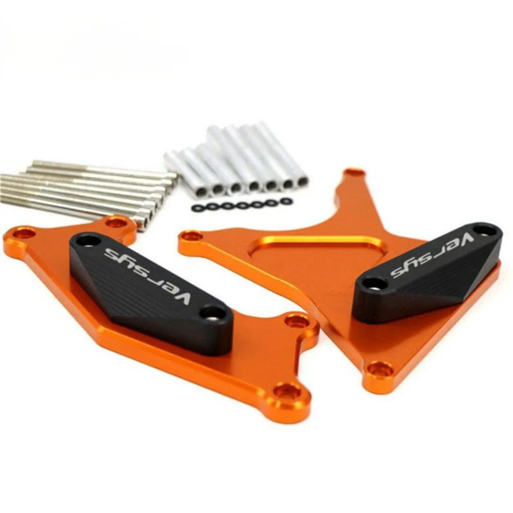 Per Versys 650 KLE650 2020-2011 2010 2009 2008 2007 2006 Motore Del Motociclo Copertura Telaio di Protezione Cursori Statore Pad Crash Protector