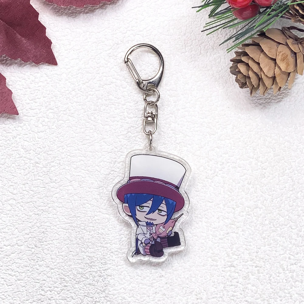 10 Stück Anime Ao no Exorcist Blue Exorcist Niedliche Schlüsselanhänger-Accessoires Acryl-Anhänger für Taschen Schlüsselhalter Rucksack-Dekoration – Detail 8