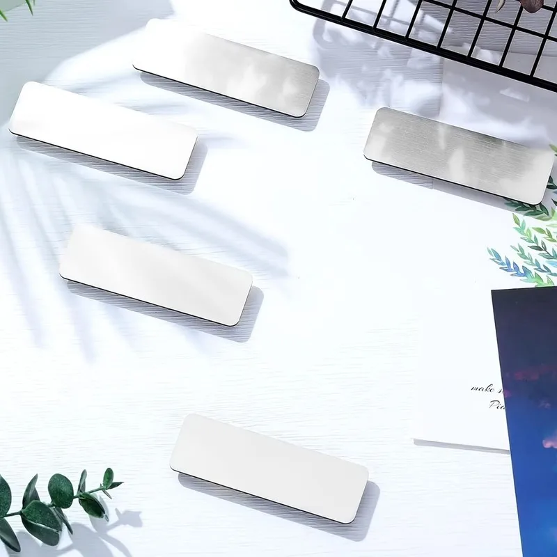 25 pcs Gold ID Badge Holders Metal Pin Backing, designed for Student Name Tags, Gold Finish Surface, Multipurpose view 4