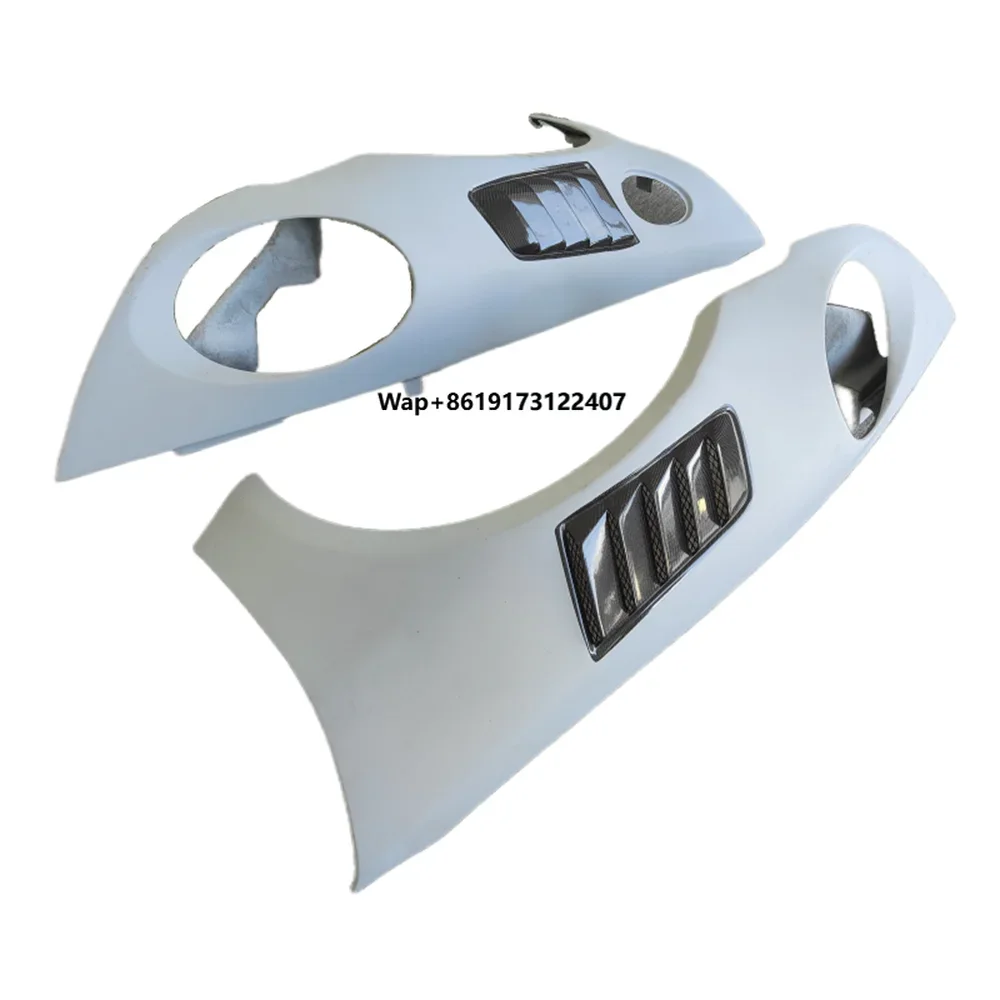 for Upgrading 911 992 S with GT3 Style Resin Primer and Carbon Fiber Mudguard Body Kit