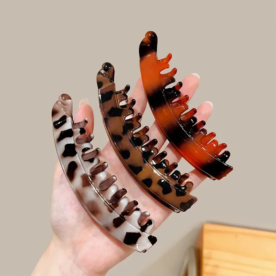 High Ponytail Hair Clip for Women, Back of the Head 2025 New Vertical Clip, High-End Hair Clip, Hair Grabbing Clip, Banana Clip