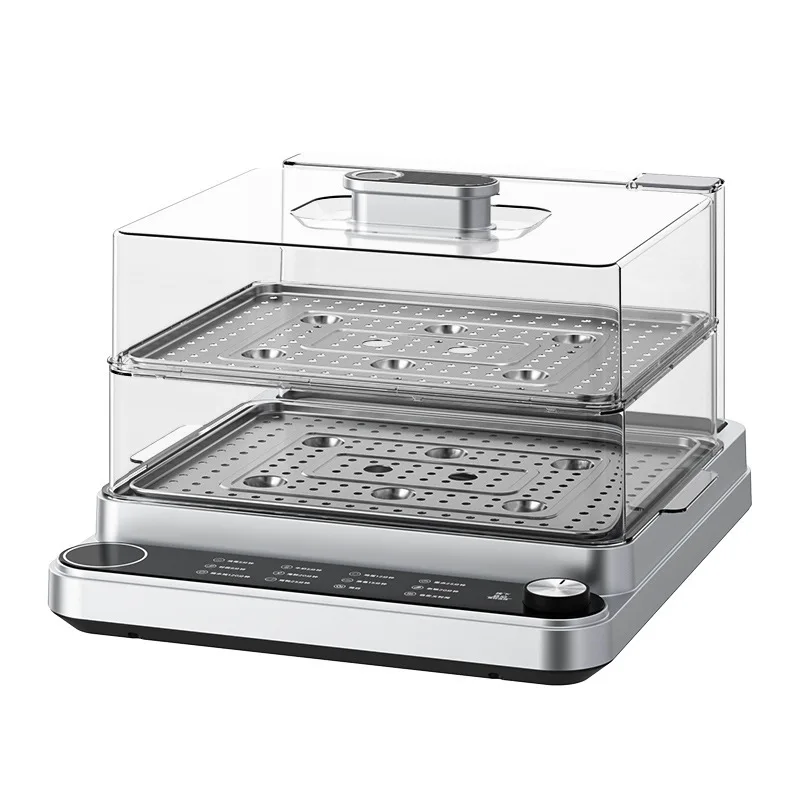 

Electric steamer 2/3 layer electric steamer steam cooking machine breakfast household large capacity seafood