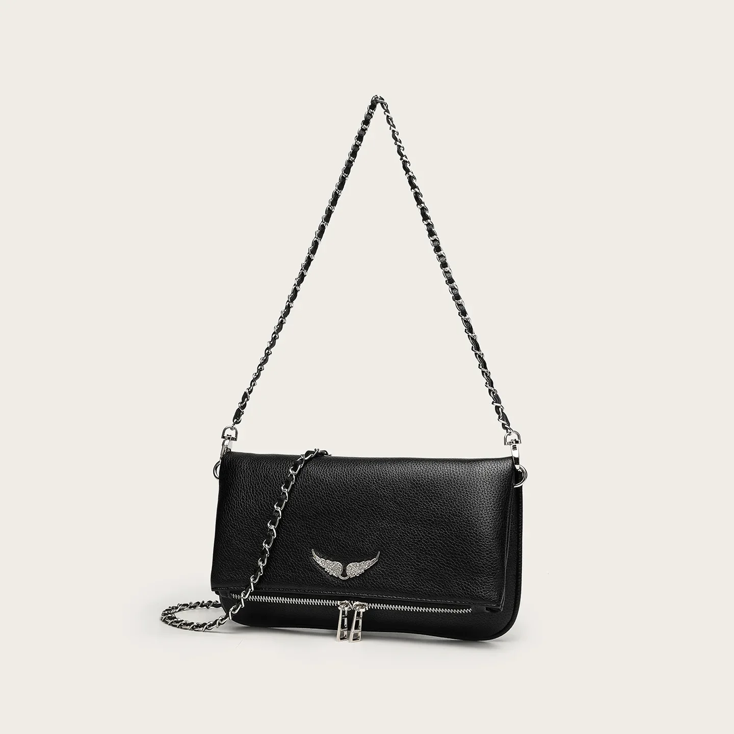 Wing Mini Square Bag for Women, 2026 Fashion Underarm Shoulder & Crossbody Bag, Cute Small Purse, Versatile Chic Handbag