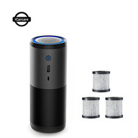 Car Air Purifier HEPA Filter H13 Quick Smoke Odor Cleaning PM2.5 Removal  UVC Sterilisation  Breath Health Care Car Supplies