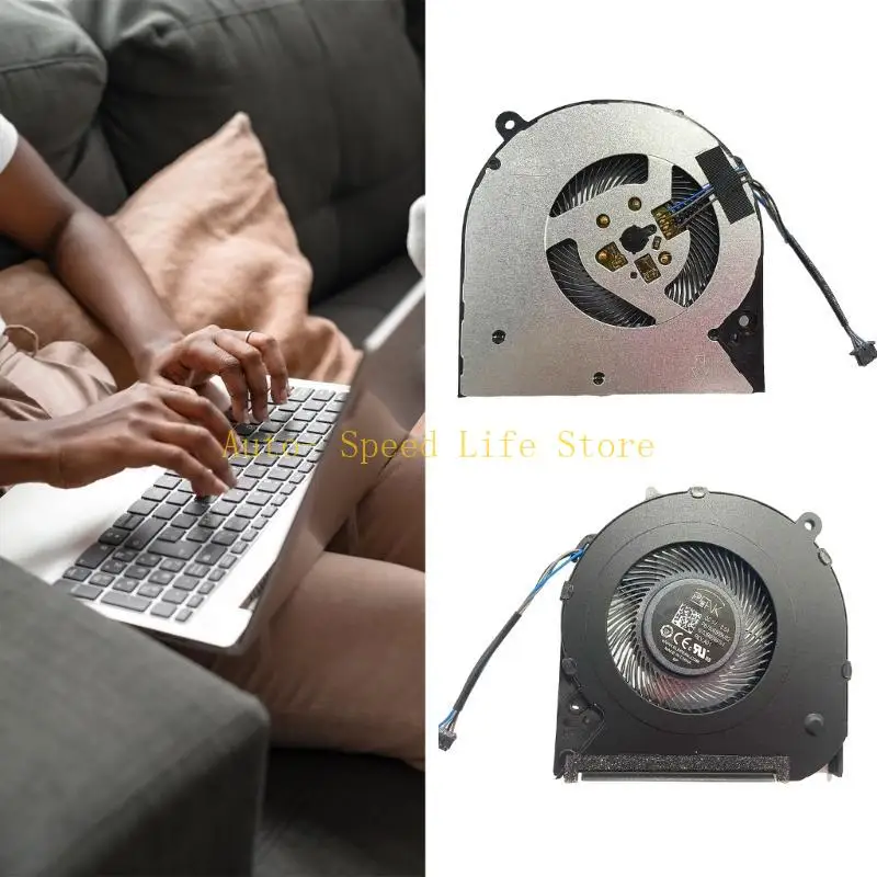 02DA مروحة تبريد المعالجة المركزية المعدنية الفعالة لـ 14cf ، 14ck ، 14 سم ، 14dk ، 14ma ، 240g7،245g7 كمبيوتر محمول #2