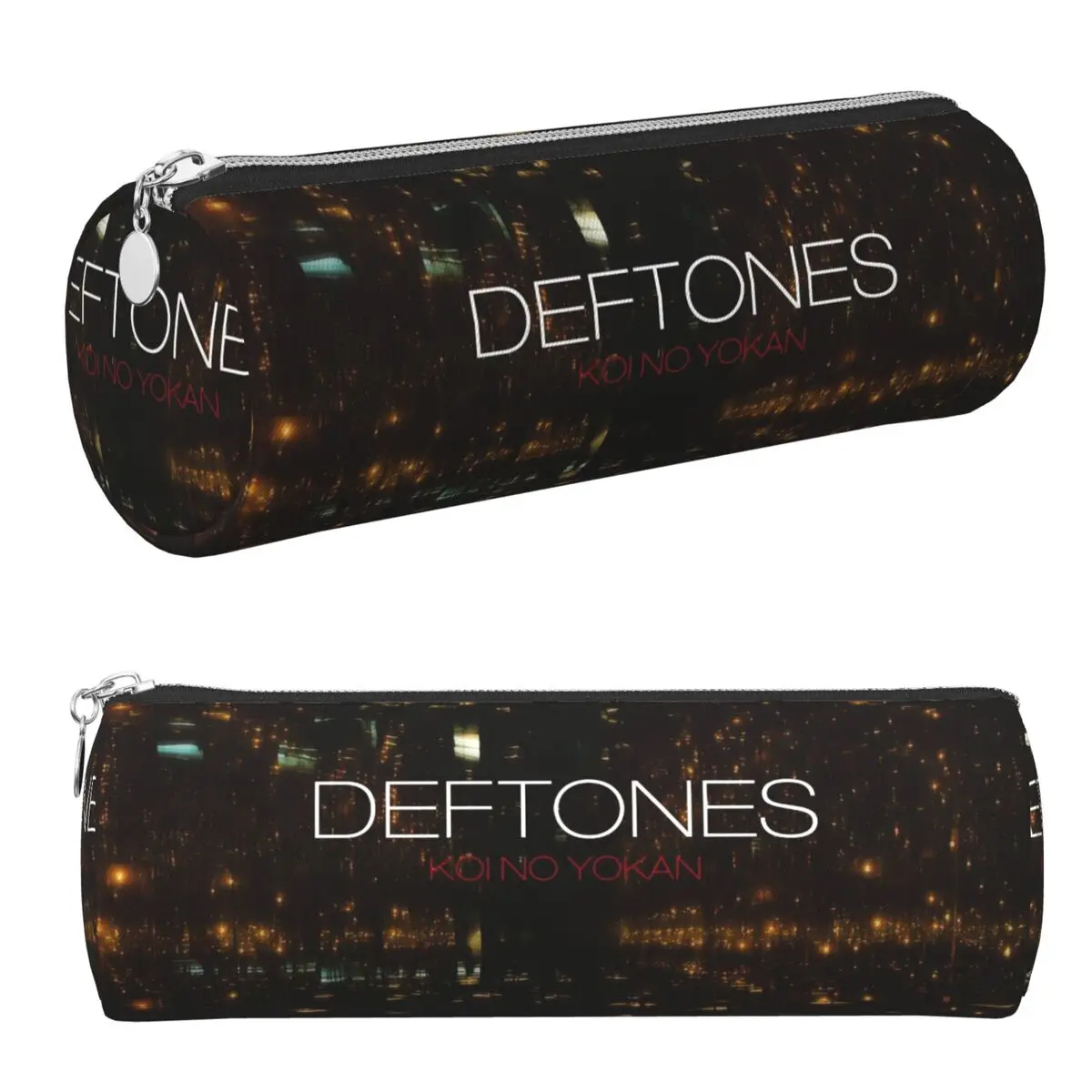 Band Deftones Pencil Cases Pen Holder Cylinder Pen Box Pencil Bag for Boys Girls Gifts