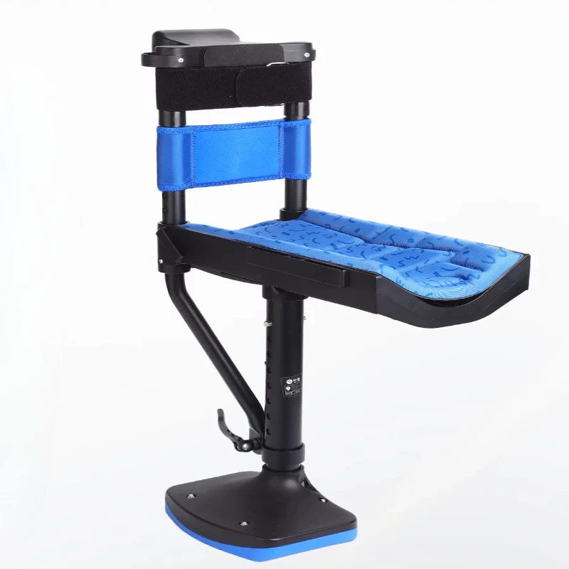 Adjustable Knee Scooter, Ankle Injury Hands Free Crutch, Heavy Duty Aluminum Walking Support, Non Slip Thick Knee Rest