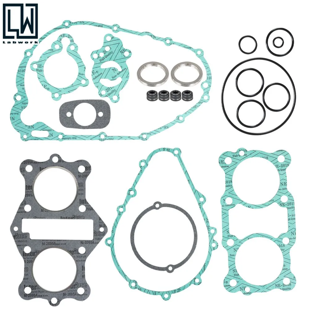 

Fit For Kawasaki KZ440 1980 1981 1982 1983 1984 Complete Engine Gasket Kit Set