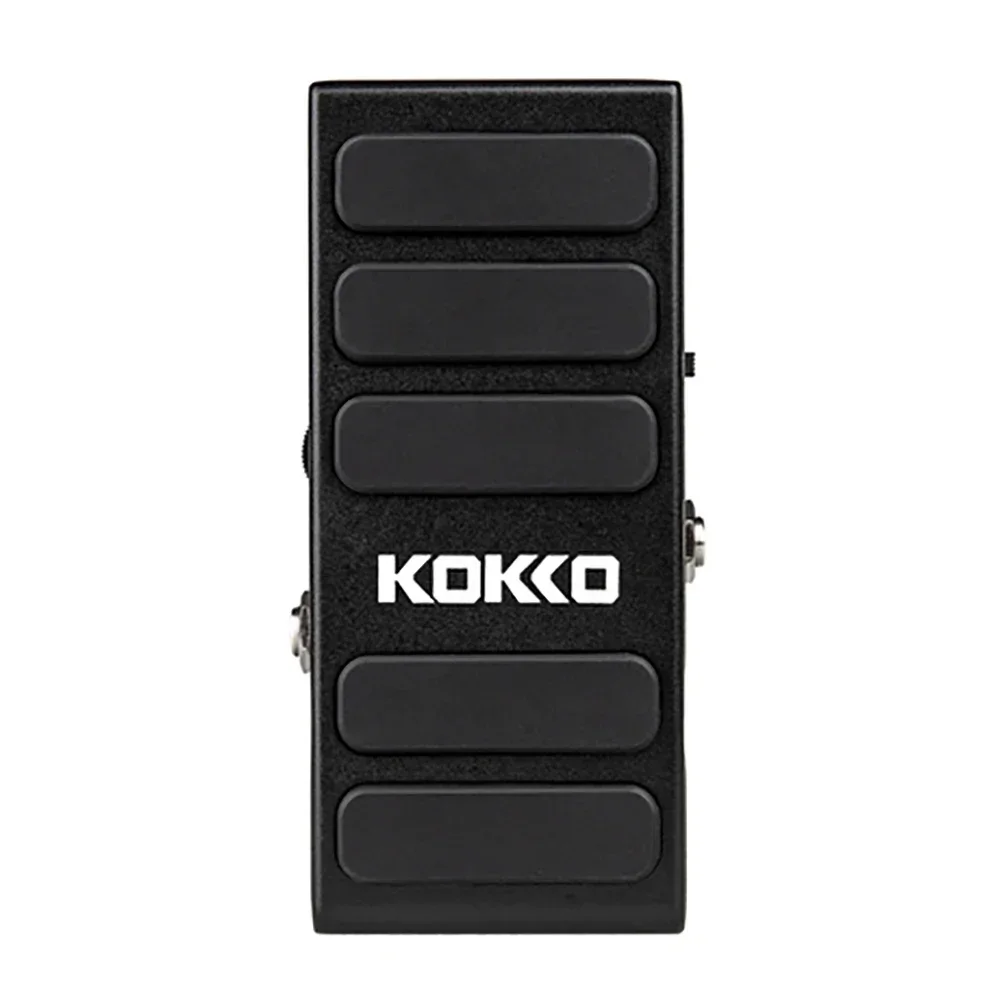 KOKKO Electric Guitar Effects Peda Wow Wah Pedal Great for Electric Guitar Bass Guitar Accessories Adjustable Start Volume