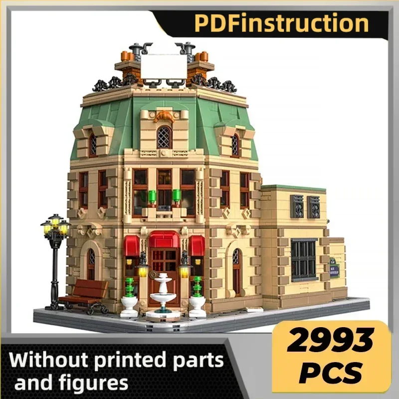 

Moc строительные кирпичи, известная еда, киномодель, ресторан Гстето, технология, модульные блоки, подарок, рождественские игрушки, наборы «сделай сам», сборка