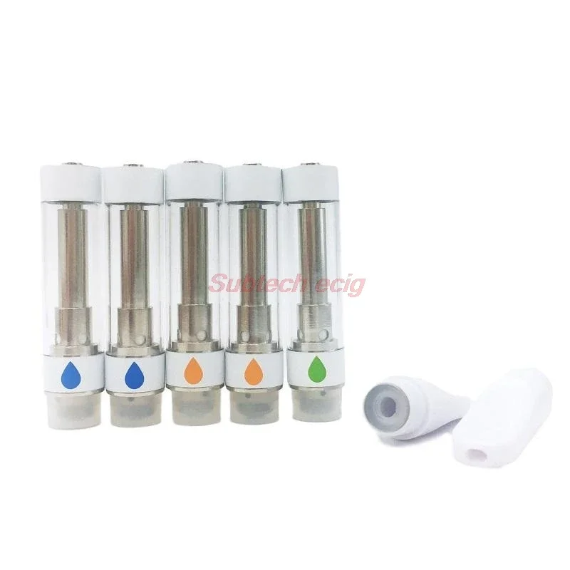 5 pçs 10 pçs cartuchos purone carrinhos atomizadores vape tanque 0.8ml 1ml vapes caneta 510 rosca cartucho de óleo grosso e-cigarros carrinhos