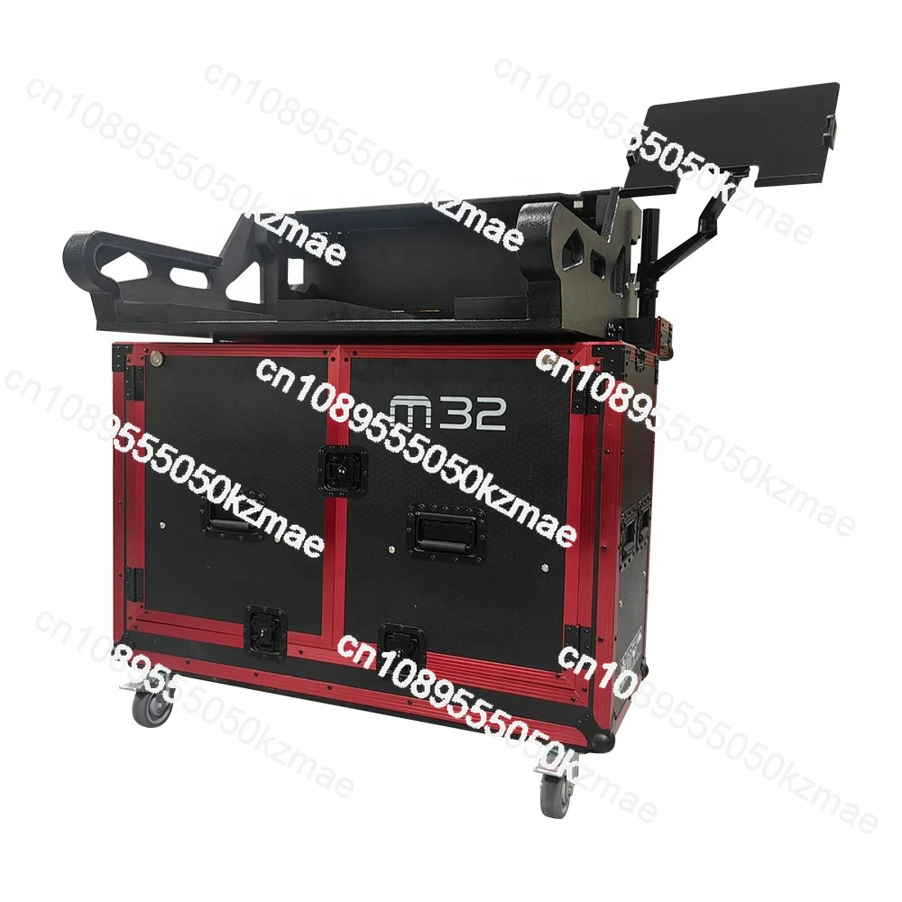 Customized Midas M32 Flight Case with A Laptop Stand Hydraulic Version Pa Sound System Studio Digital Mixer Flight Case