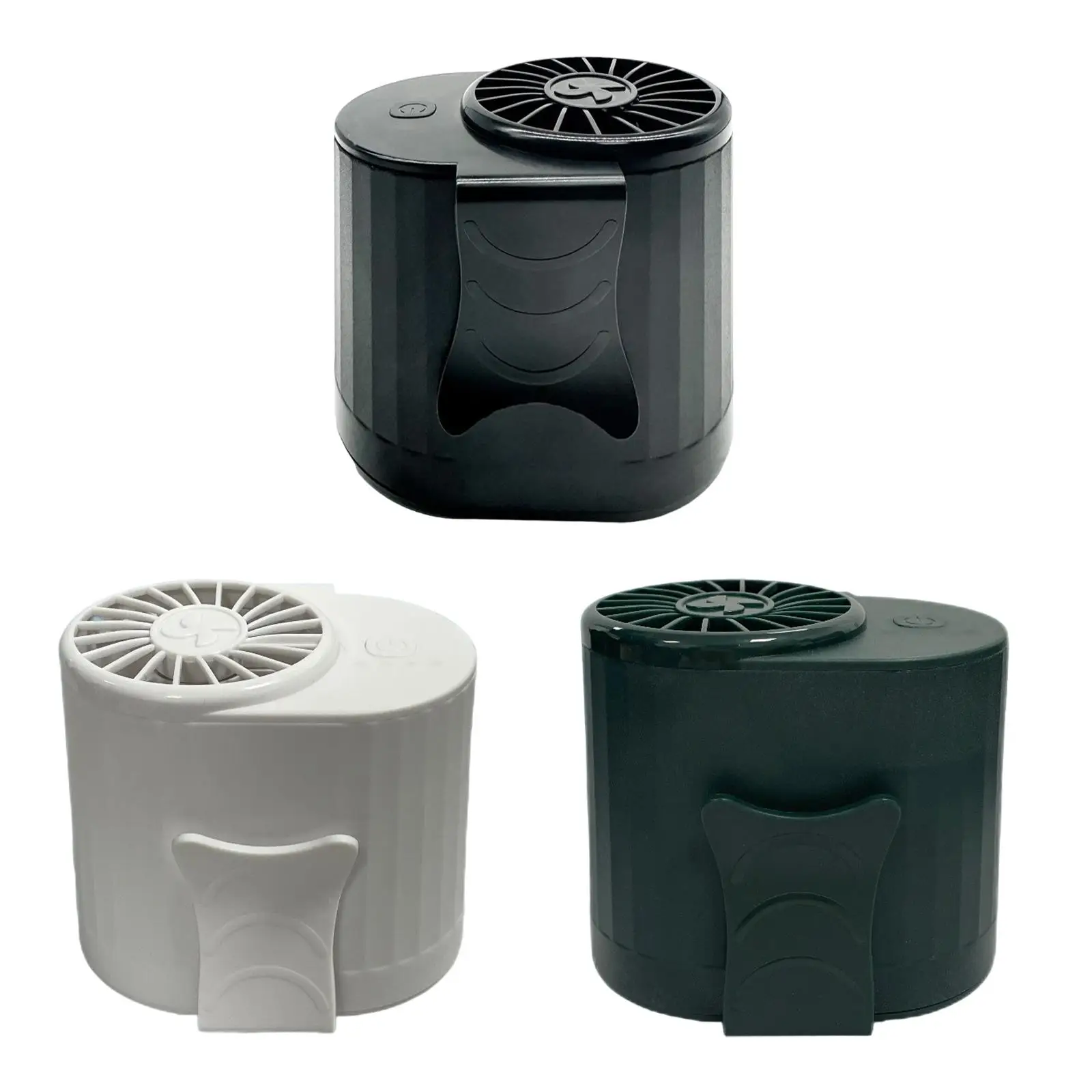 ポータブルウエストクリップファン,USB充電器,10000 rpm,4速,調整可能な冷却,旅行,キャンプ,登山,農場,屋外用のベルトファン