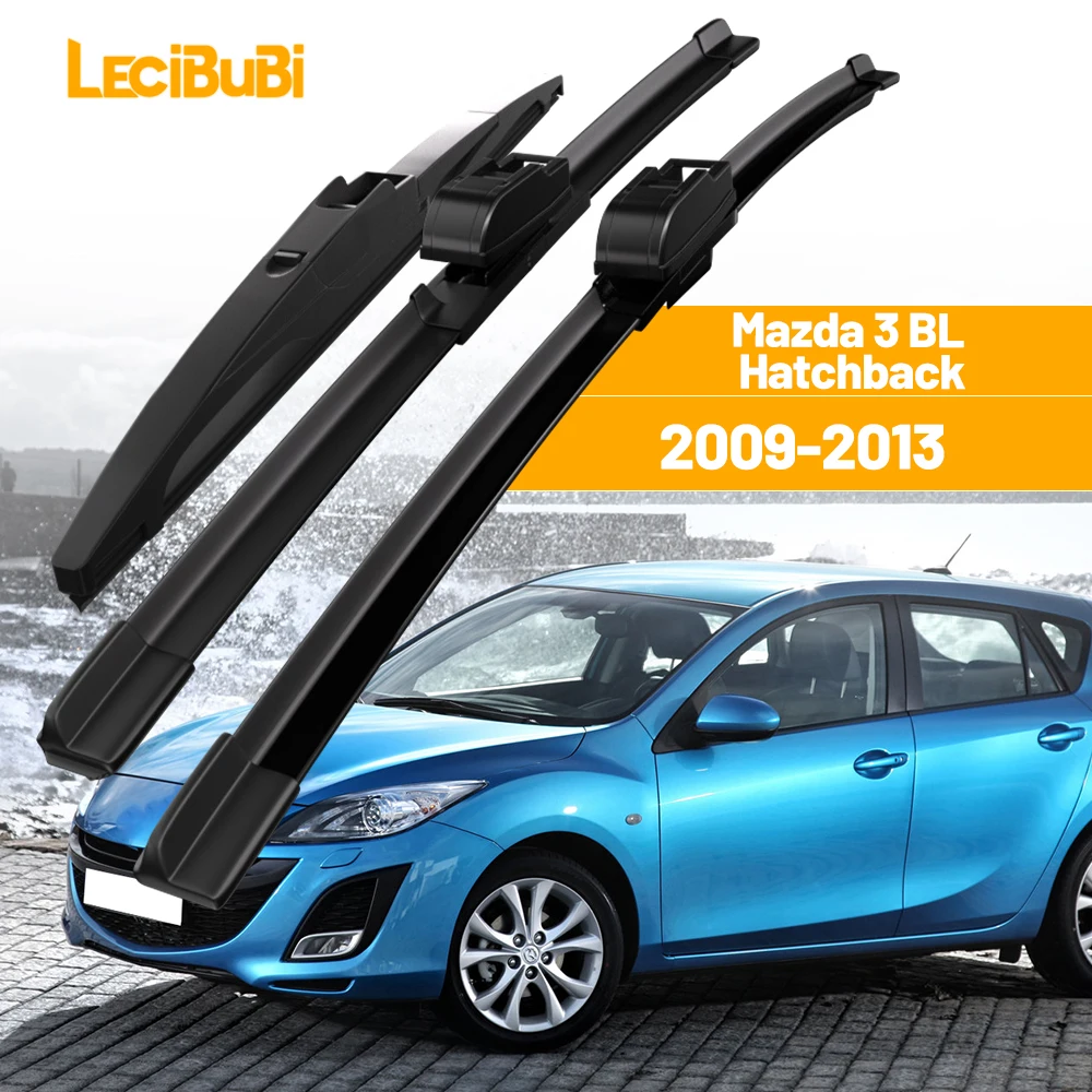 Für Mazda 3 BL Fließheck 2009-2013 1 satz Vorne und Hinten Scheibenwischerblätter Scheibenwischer 2010 2011 2012 Zubehör